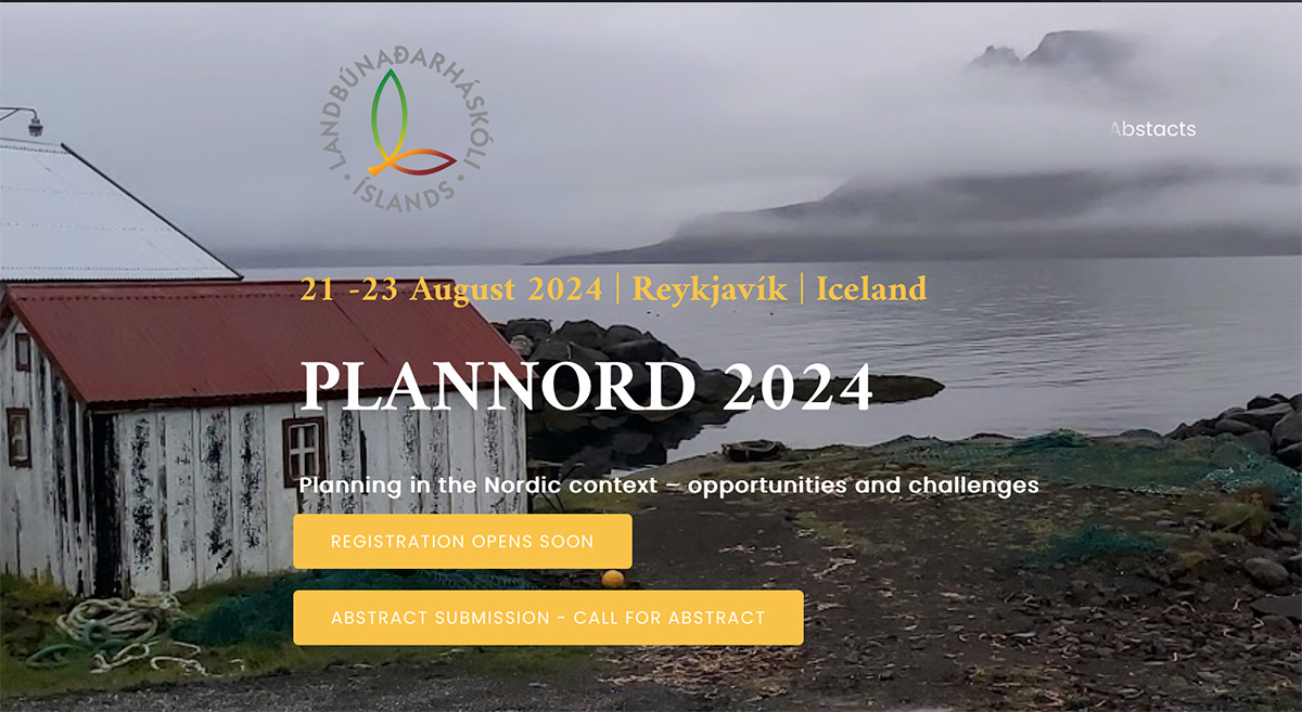 Plannord 2024 - Planning in the Nordic context – opportunities and challenges