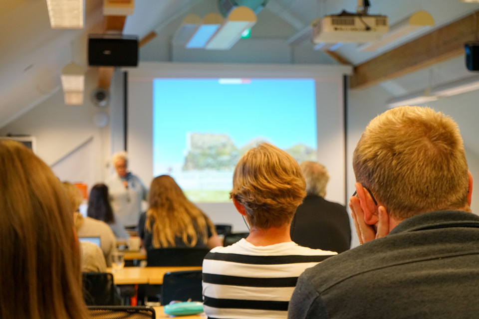 Kennarar stilla saman strengi fyrir komandi skólaár Landbúnaðarháskóla Íslands á fræðsludegi kennara